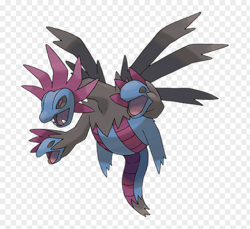 Poketmon Pokémon Sun And Moon Rumble Hydreigon Zweilous PNG