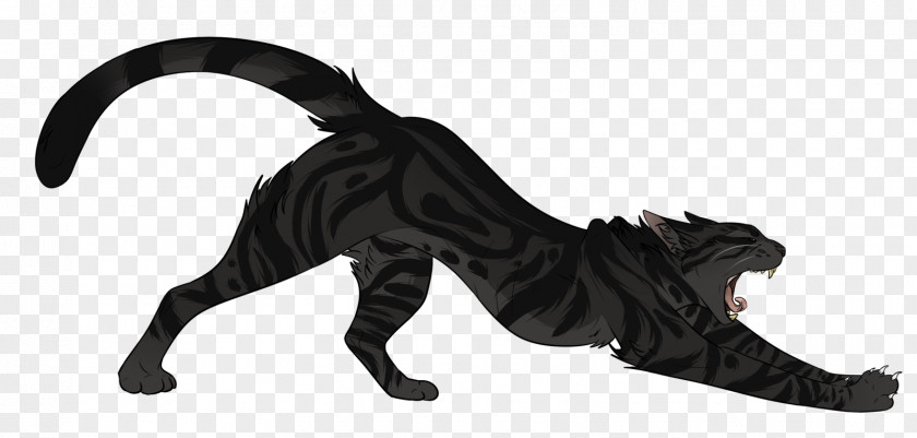 Warrior Cat Drawings Pencil Into The Wild Warriors Darkstripe Bluestar PNG