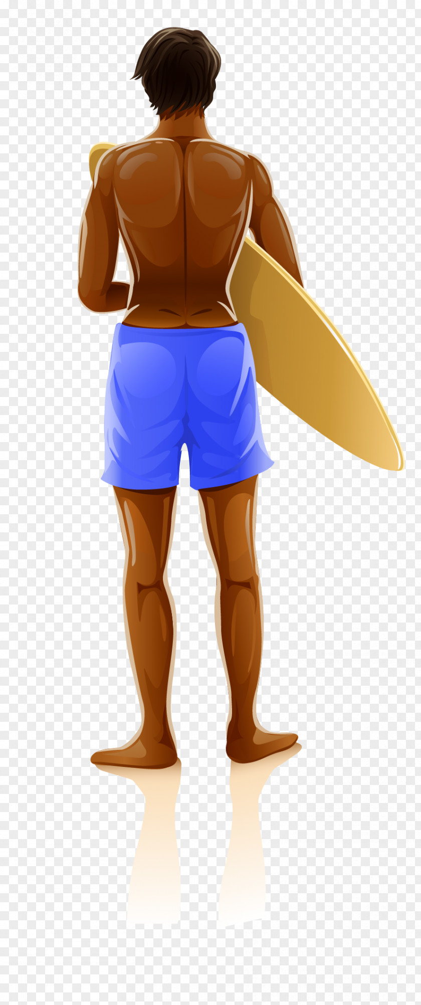 Surfing People Beach PNG