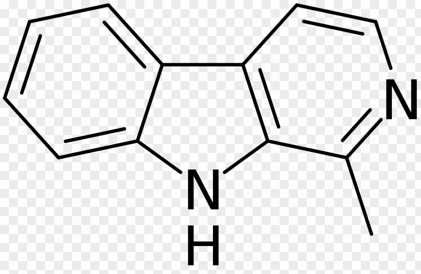 Amine GÃ¼lÅŸe Harmane Beta-Carboline Double Bond Molecule Chemical PNG