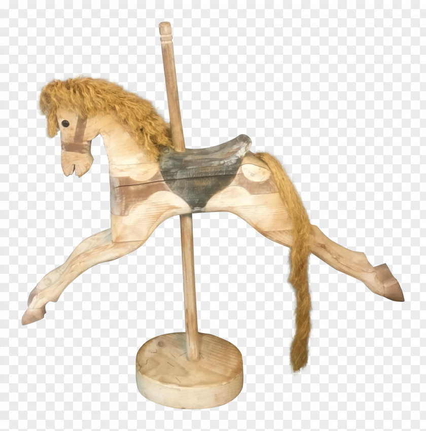 Carousel Hourse Horse Furniture Wood Carving Chairish PNG