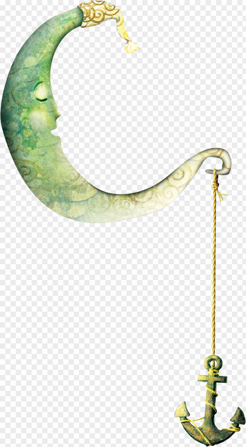 Cartoon Moon Crescent Clip Art PNG