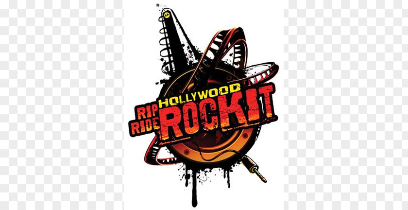 Hollywood Hills Sign Universal Studios Rip Ride Rockit Universal's Volcano Bay Amusement Park PNG