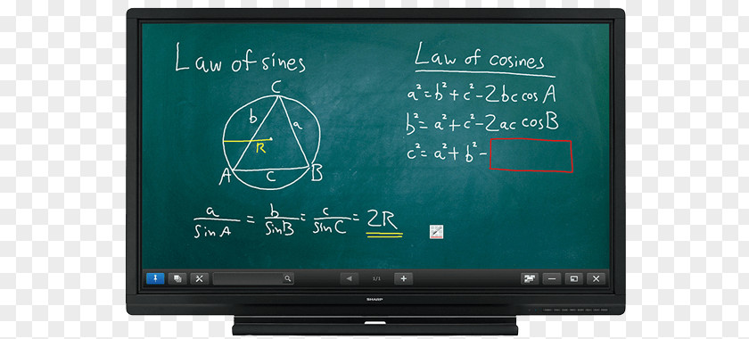 Smart Contract Pen Interactive Whiteboard Touchscreen Sharp BIG PAD PN-60SC5 60