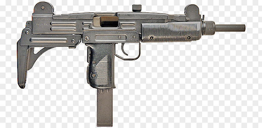 Submachine Gun IMI Mini Uzi Firearm Micro PNG