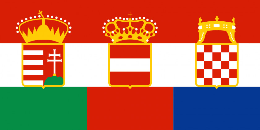 Austria-Hungary Flag Cliparts Republic Of German-Austria Austrian Empire Austro-Hungarian Compromise 1867 PNG