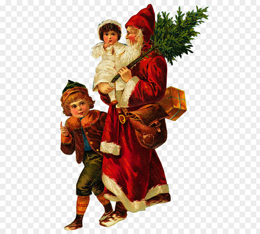 Child Holiday Santa Claus PNG