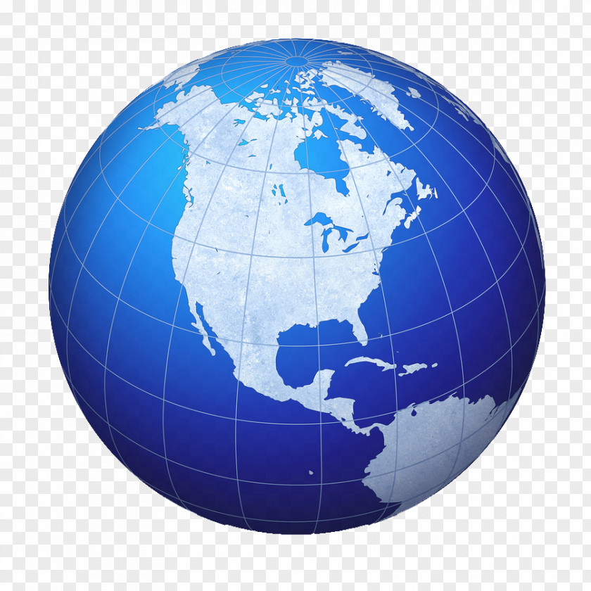 Globe World United States Earth Stock Photography PNG