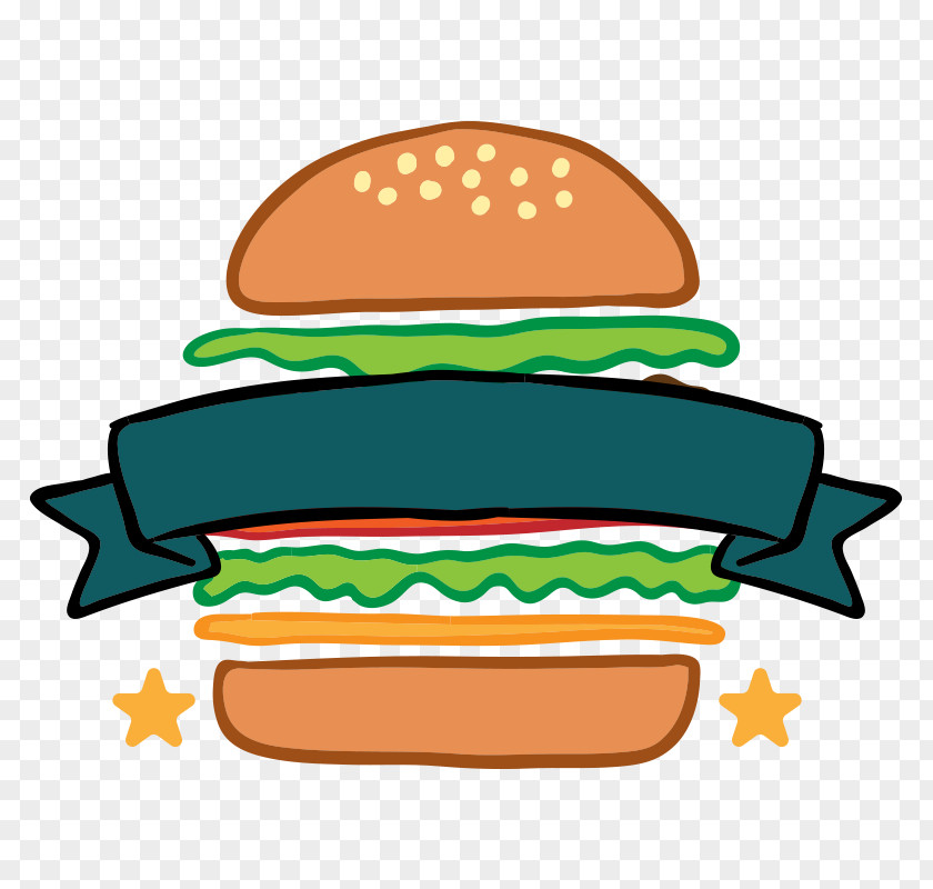 Hamburger Cartoon French Fries Fried Chicken Hot Dog Vector Graphics PNG