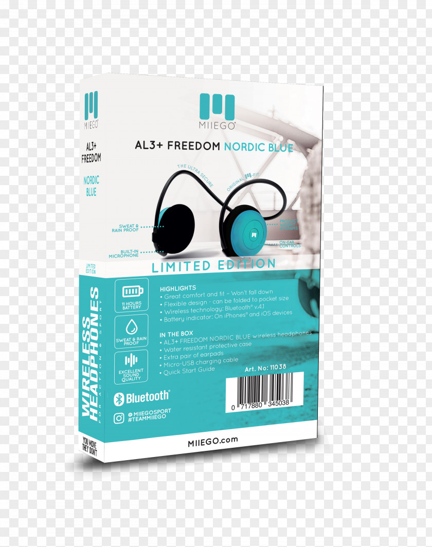 Headphones Miiego AL3+ FREEDOM WOMAN Audio Bluetooth Headset PNG