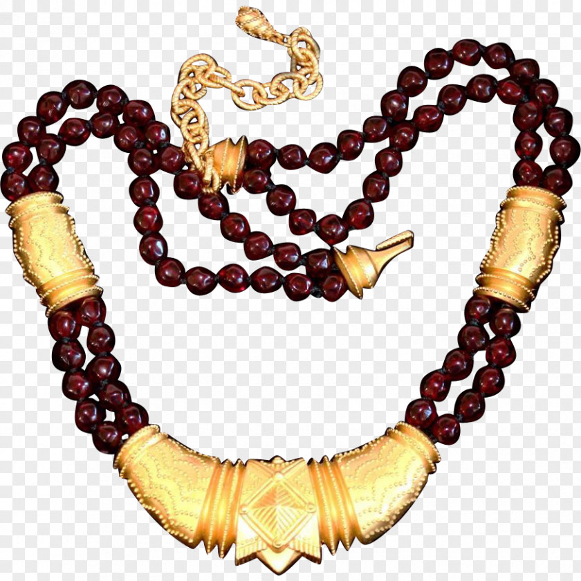 Necklace Amber Buddhist Prayer Beads PNG