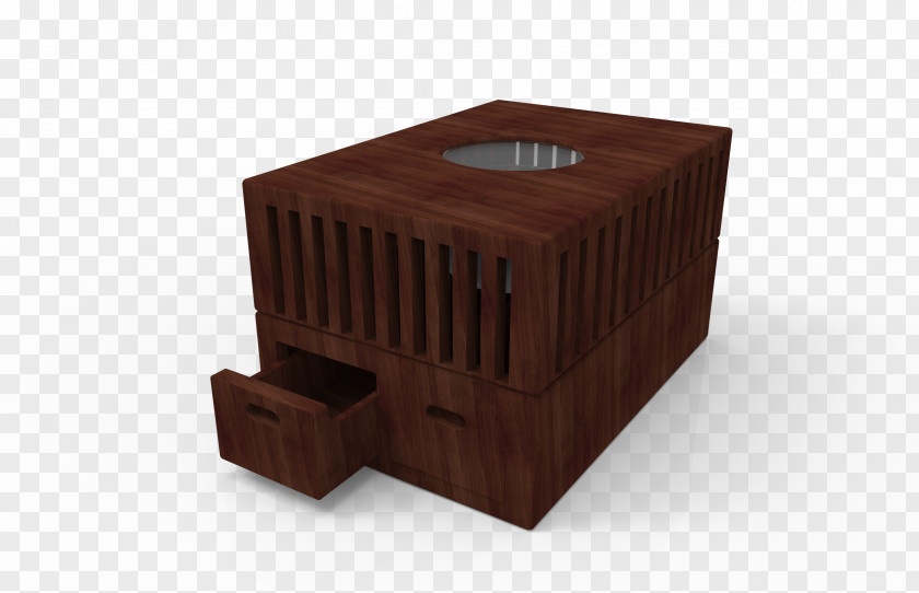 Wooden Box Model Designer PNG