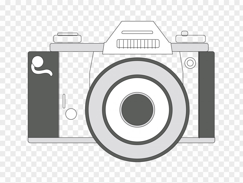Camera Digital Cameras Single-lens Reflex Photography Illustration PNG