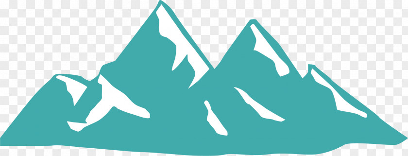 Cartoon Iceberg Mountain Drawing Silhouette PNG