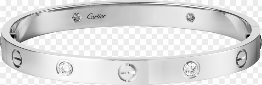 Gold Love Bracelet Cartier Jewellery PNG