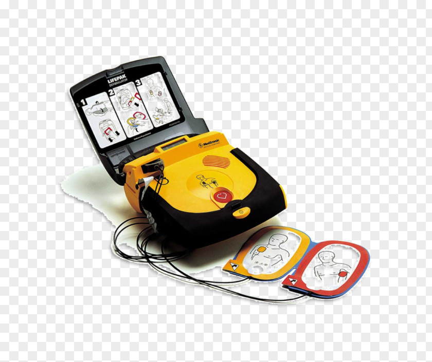 Heart Automated External Defibrillators Lifepak Defibrillation Cardiac Arrest Physio-Control PNG