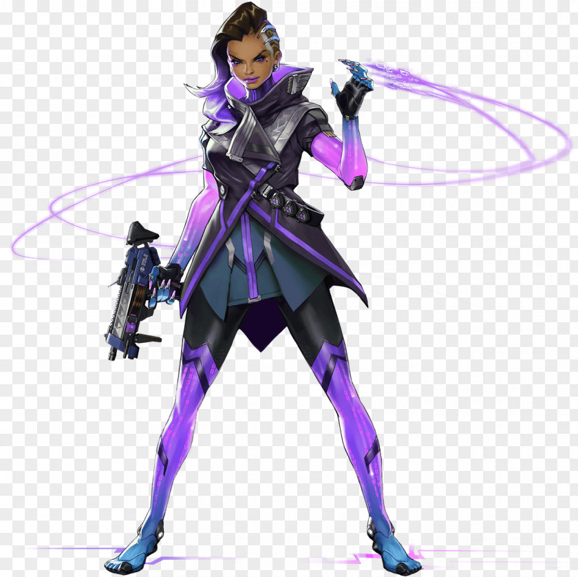 Overwatch BlizzCon Sombra Concept Art PNG art, others clipart PNG