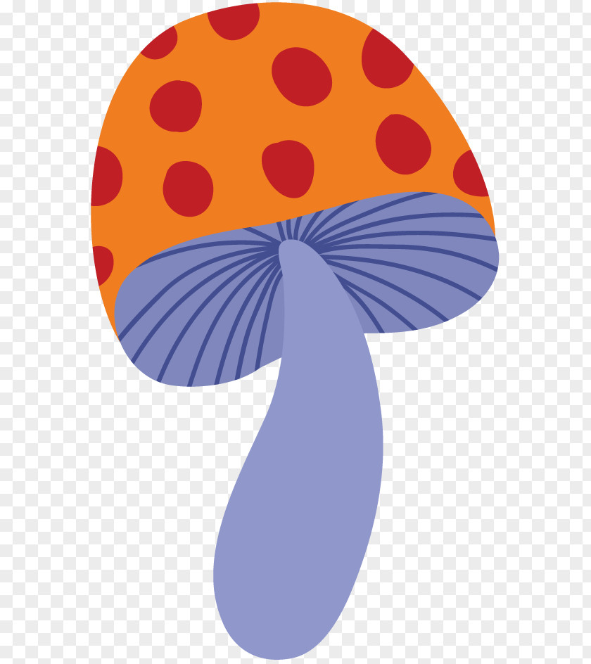 Yellow Mushrooms Vector Clip Art PNG