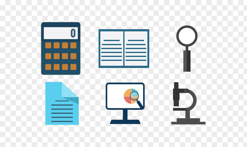 Book Smart Calculator Market Research Euclidean Vector Icon PNG