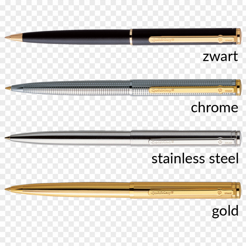 GoldRing Ballpoint Pen PNG