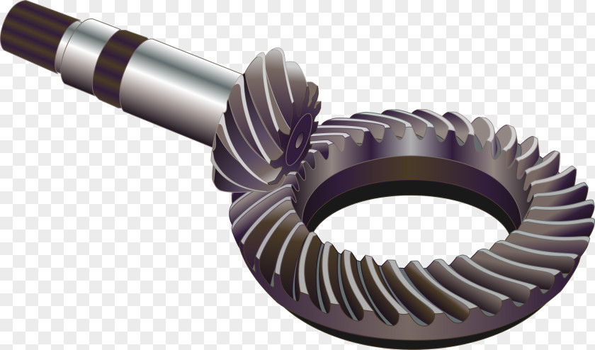 Mechanical Spiral Bevel Gear Angle PNG