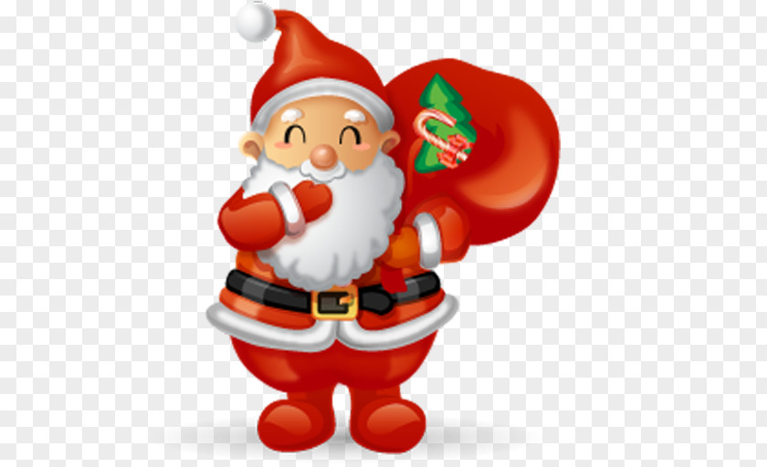 Santa Claus Christmas Tree PNG