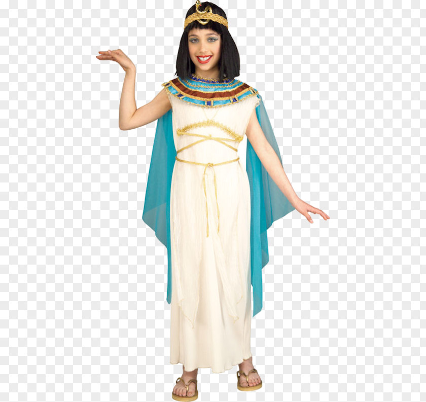Child Cleopatra Costume Party Egypt PNG