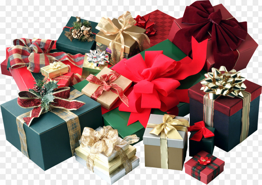 Holiday Gift Box Christmas Santa Claus Company PNG