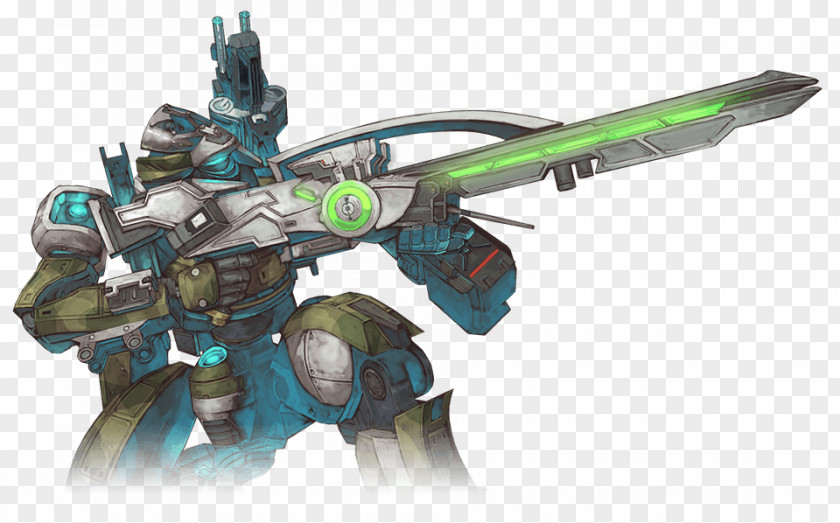 Robot Border Break Mecha Mercenary Character PNG