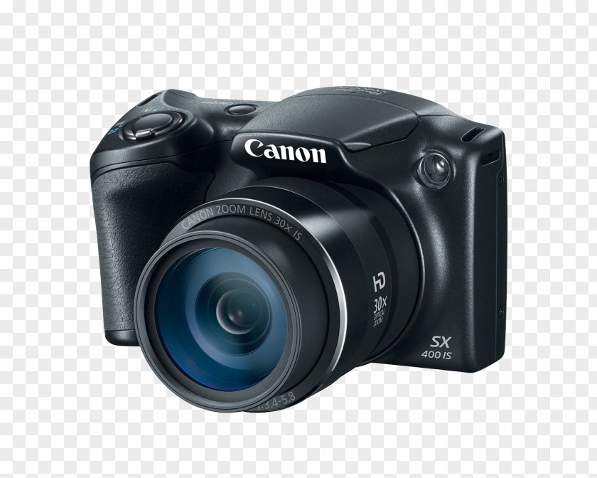 Canon Digital Camera File PowerShot SX400 IS SX410 Point-and-shoot Zoom Lens PNG