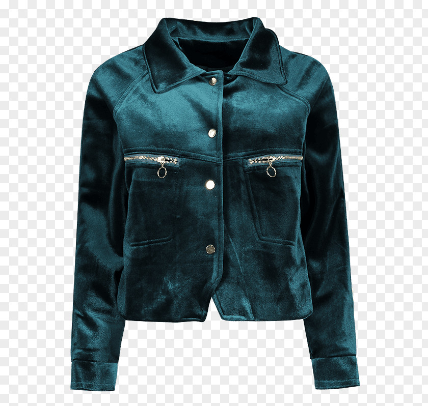 Clothes Zipper T-shirt Jacket Leather Sleeve Coat PNG