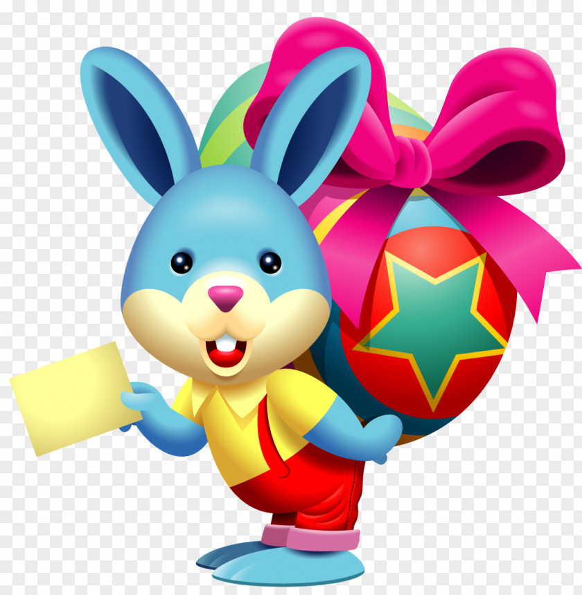 Easter Bunny Egg Resurrection Of Jesus Clip Art PNG
