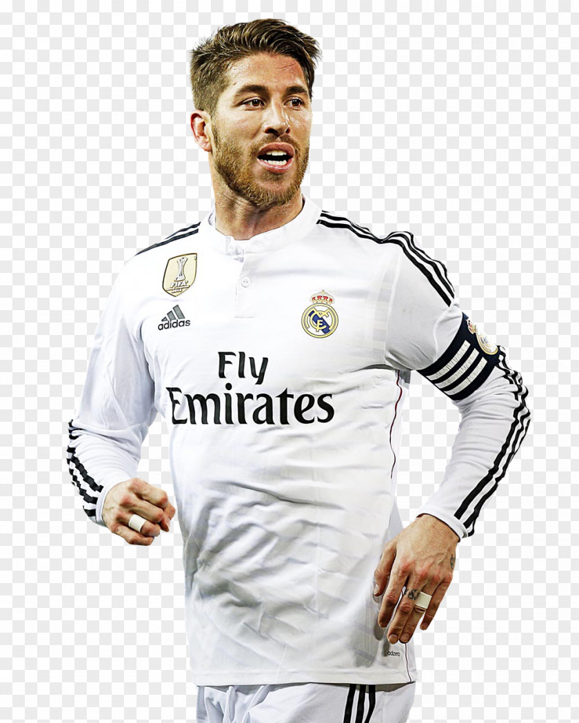 Football Sergio Ramos Spain National Team Player Jersey PNG