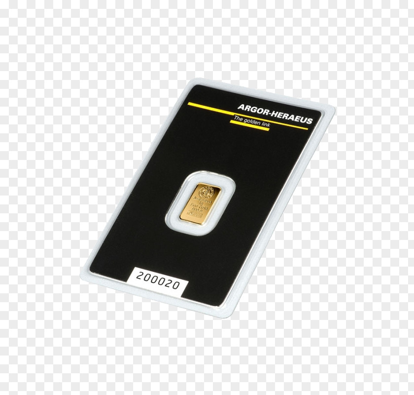 Gold Bar Argor Heraeus Kinebar PNG