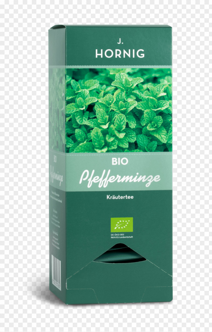 Herbal Tea Peppermint Envelope Bag PNG