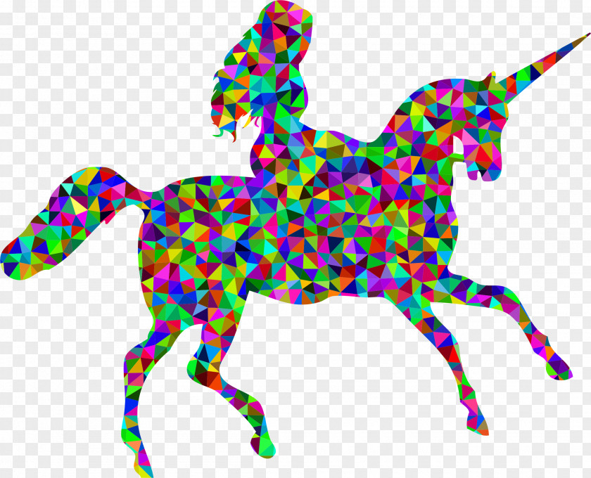 Horse Riding Silhouette Unicorn Clip Art PNG