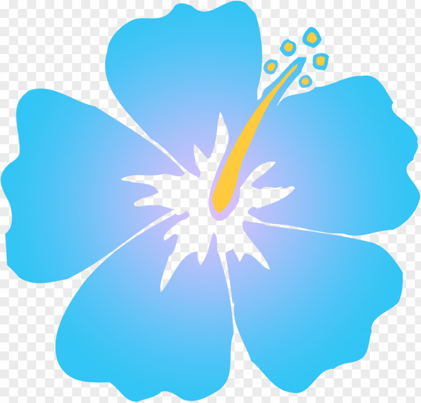 Jasmine Flower Hawaiian Hibiscus Blue Alyogyne Huegelii Clip Art PNG