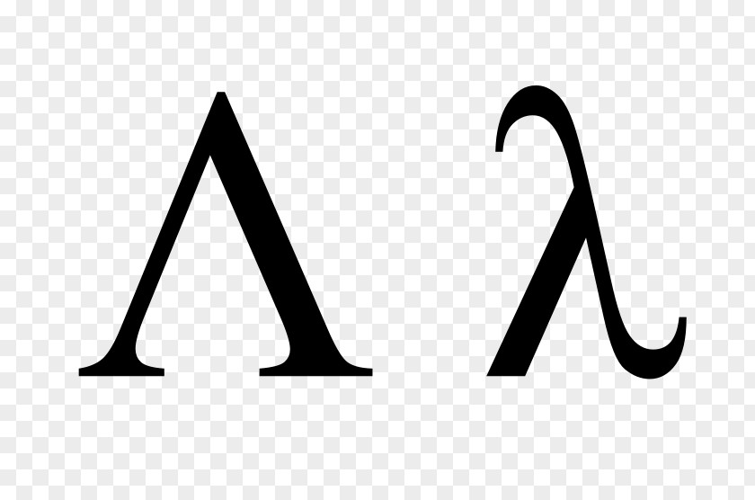 Symbol Lambda Greek Alphabet Letter Numerals PNG