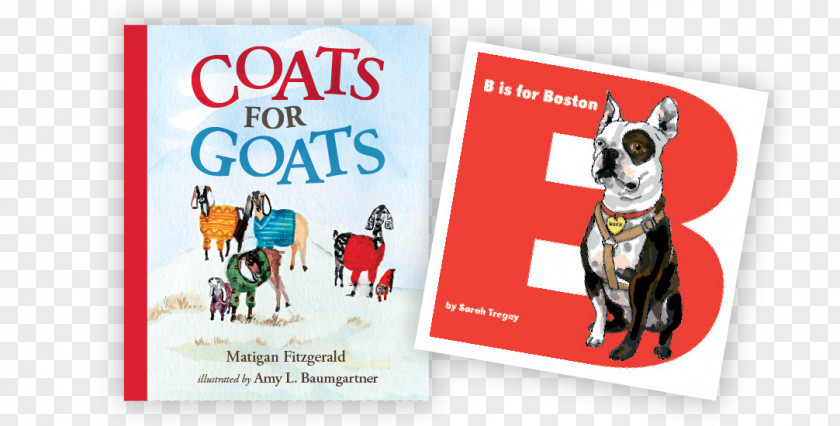 Book Coats For Goats B Is Boston Terrier Cover Design PNG