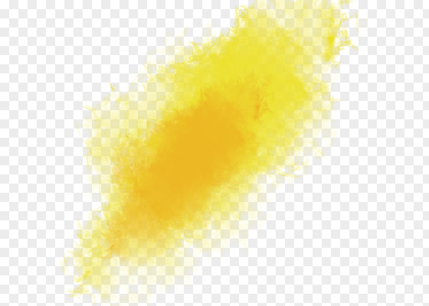Colour Splash Yellow Desktop Wallpaper PNG