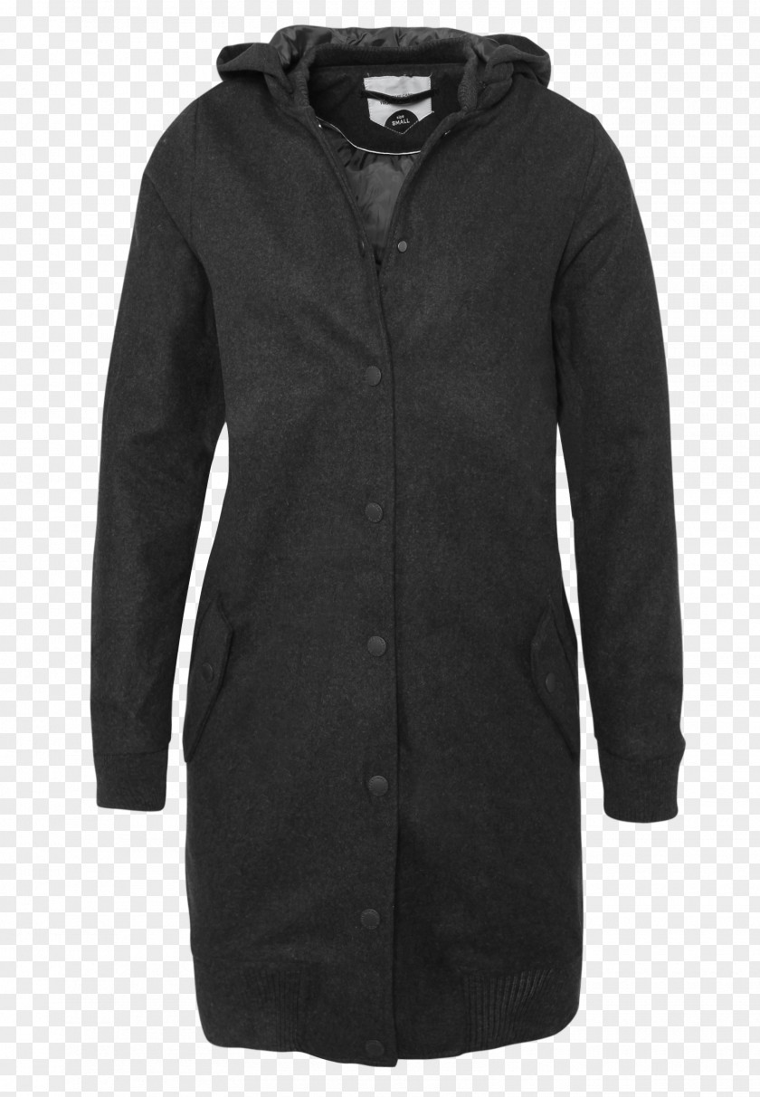 Dark Grey Duffel Coat Leather Jacket Clothing PNG