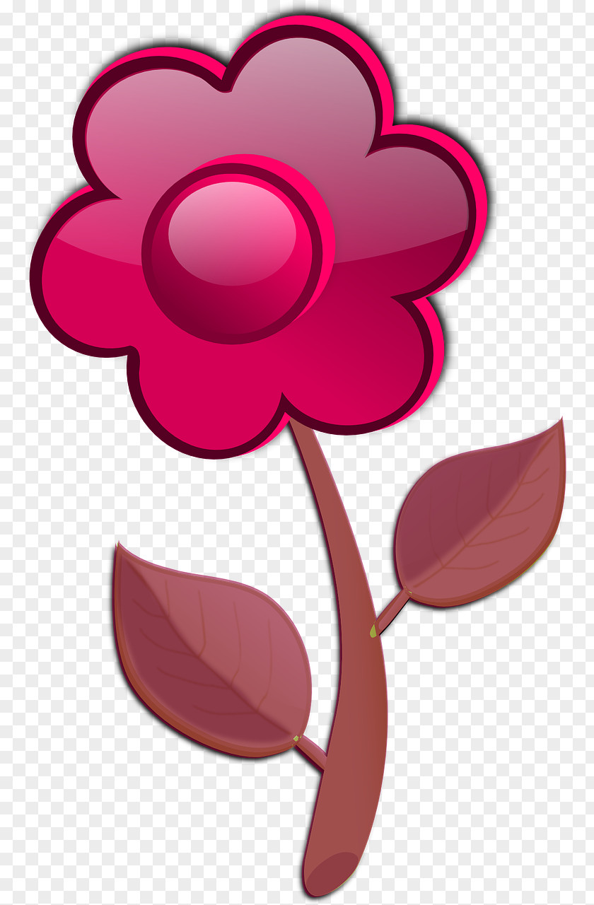 Flower Clip Art Vector Graphics Pink Flowers Image PNG