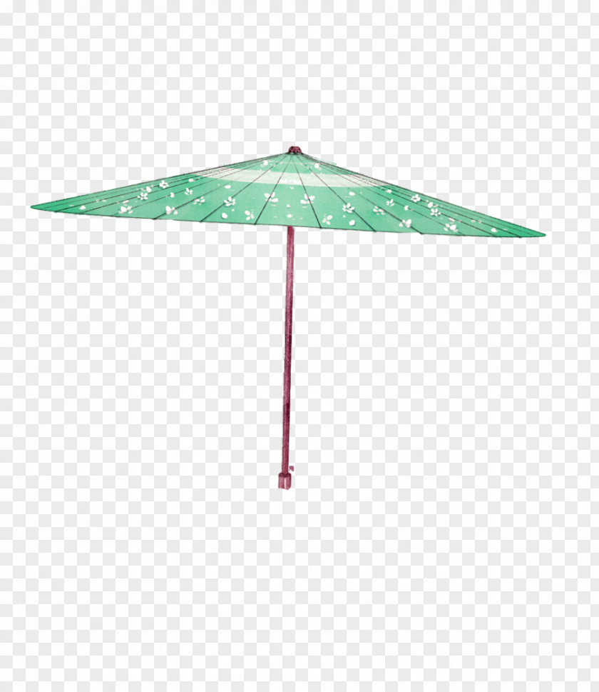 Green And Fresh Umbrella Decorative Patterns Graphic Design Illustration PNG