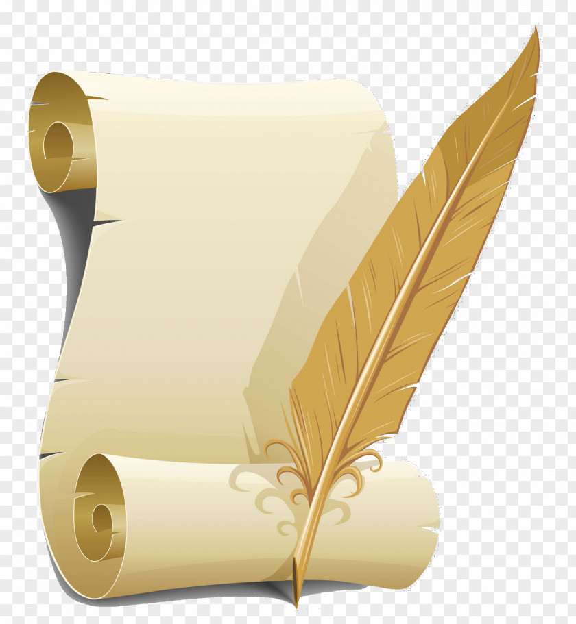 Printing And Writing Paper Stationery Quill Clip Art PNG