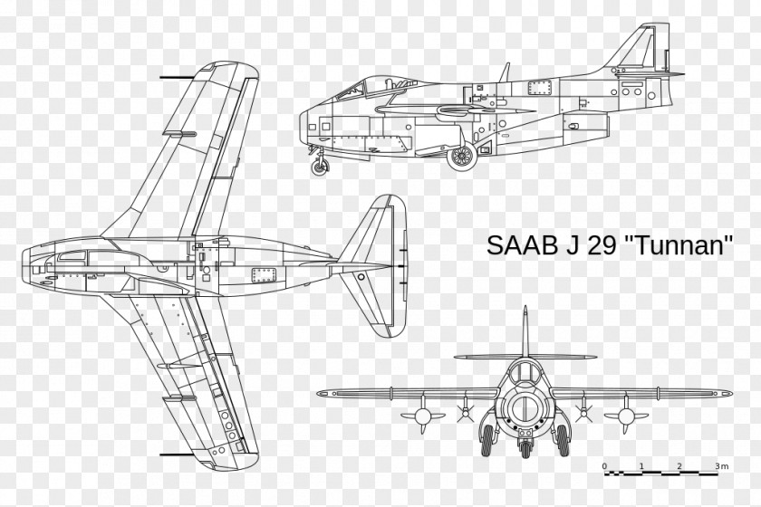 Saab Sonett Iii 29 Tunnan SAAB 21 Propeller 37 Viggen Swedish Air Force Museum PNG