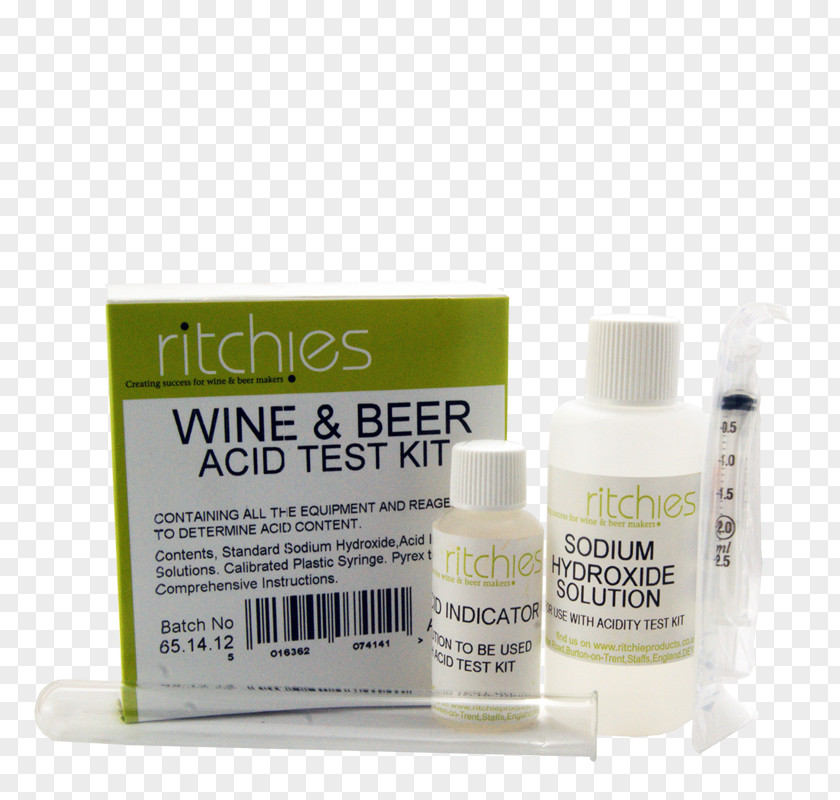 Wine Beer Cider Acid Titration PNG