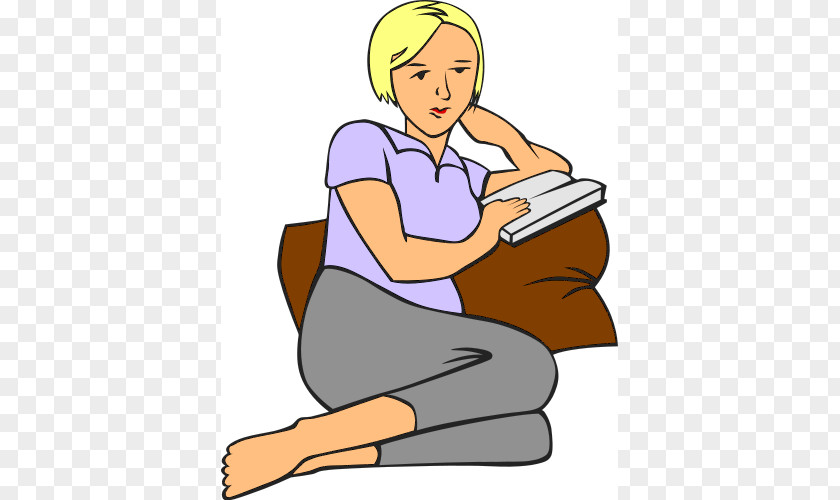 Book Reading Pictures Rest Sleep Relaxation Clip Art PNG