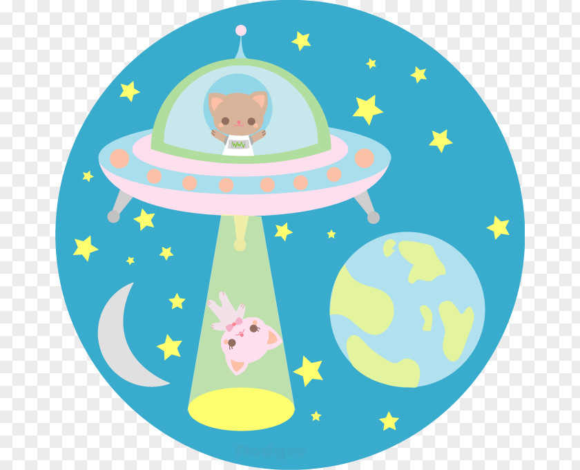 Flying Saucer Circle Point Character Clip Art PNG