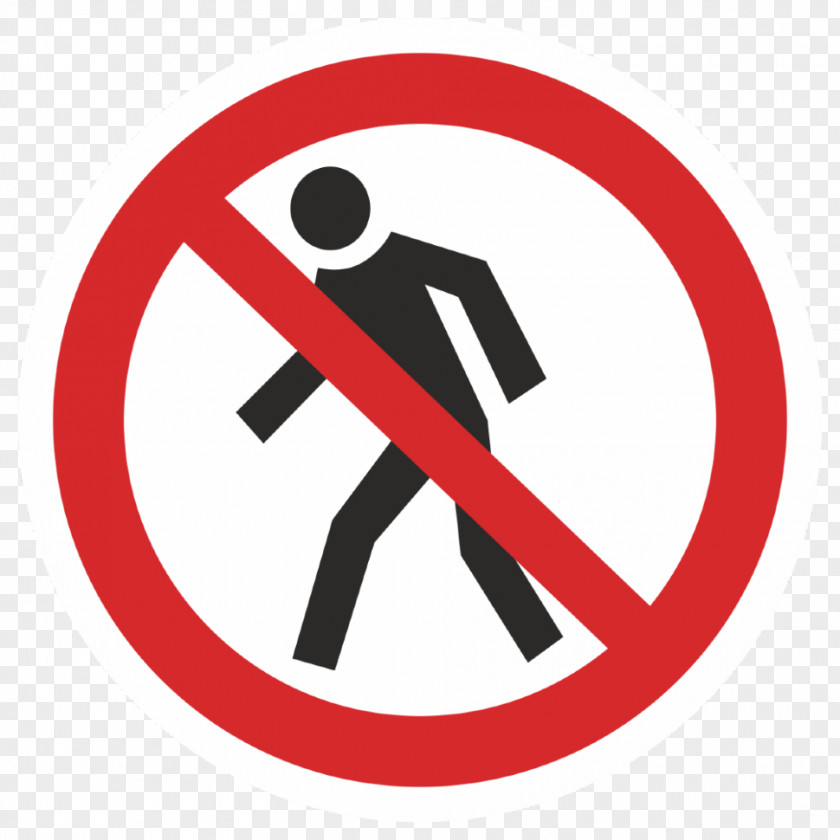 Prohibited No Symbol Walking Clip Art PNG