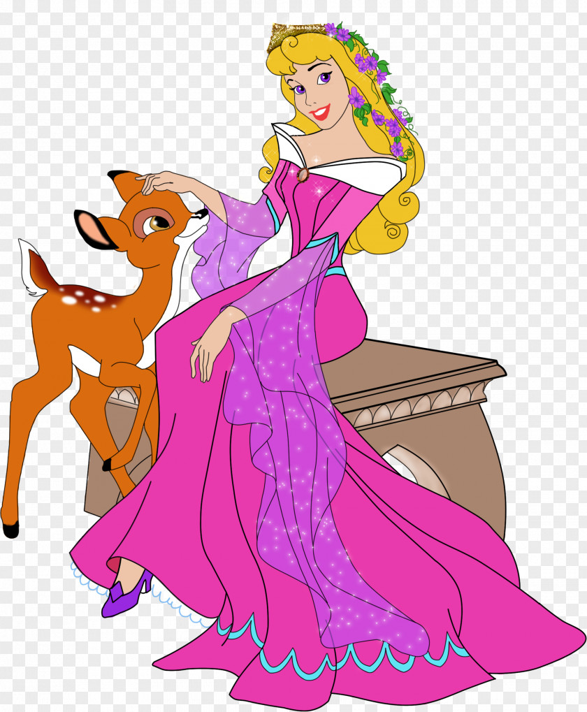 Sleeping Beauty Princess Aurora Rapunzel Jasmine Belle Clip Art PNG